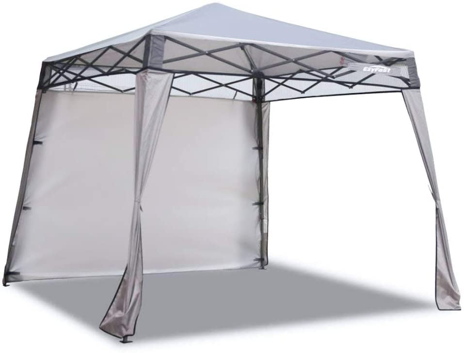 Khaki for sale online EzyFast 7 x 7 ft Base Elegant Pop Up Canopy Tent