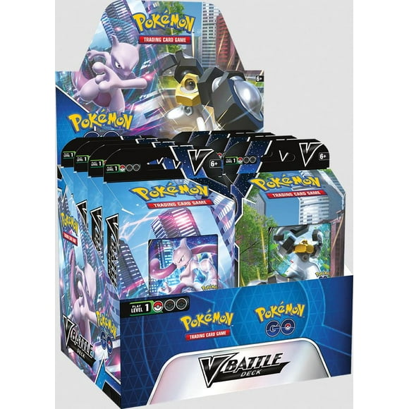 Pokemon TCG: Pokemon GO V Battle Deck - Mewtwo or Melmetal (Display Box of 8)