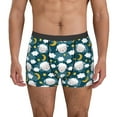 thumbnail image 2 of Bingfone Sweet Dream Lamb Men's Underwear - Casual Stretch Boxer Briefs-XX-Large, 2 of 7