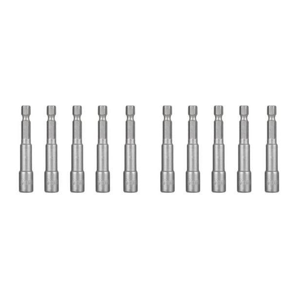 Destornillador de tuercas Riwesomey de acero universal 5 piezas con vástago hexagonal