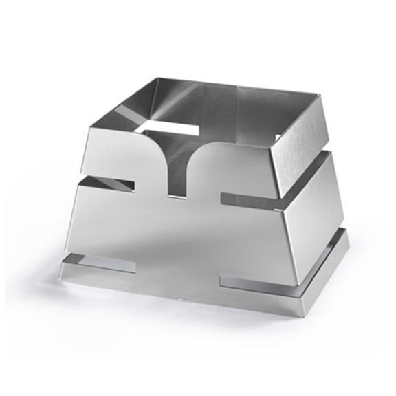 Rosseto Serving Solutions LD137 Small Pyramid Skycap Riser - Stainless Steel