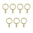thumbnail image 1 of Umbra 245992-104 1 Cappa Clip Rings, Brass - Set of 7, 1 of 3