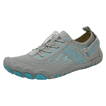 

LUOGENLI Female Sneakers Women on Couple Sports Shoes Outdoor Wading Non Beach Shoes Diving Shoes Swimming Riding Fitness Plus Size Five Fingers Shoes on Sneakers Women Wide Width