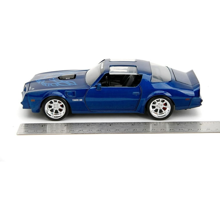 Jada 1977 Pontiac Firebird Trans Am Blue, Bigtime Muscle