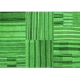thumbnail image 1 of Ahgly Company Indoor Rectangle Abstract Green Contemporary Area Rugs, 7' x 10', 1 of 1