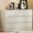White-7 drawers, variant on Ktaxon 6 Drawer Double Dresser Wood Dresser Storage Cabinet Drawer Organizer Chest Of Drawers, Black