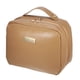 thumbnail image 1 of Bolsa de Aseo Bolsa de Maquillaje de Viaje Gran Capacidad Bolsa Cosmética de Cuero PU para Mujeres y Niñas Marrón, 1 of 7
