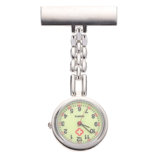 Lovely Nurses Clip-on Hanging Watch Quartz Pocket Watch Nurse Hanging Watch