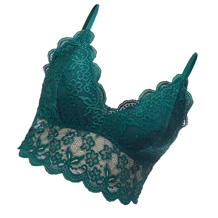 

A Piece Dark Green Plus Size Bras & Bralettes (Women s)