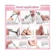 thumbnail image 4 of Kit de cuidado de manicura y pedicura de nueva calidad, tijeras profesionales para el cuidado de las uñas de los dedos y los pies, estuche para cortaúñas en caja de regalo, 4 of 4