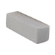 thumbnail image 2 of Cojín cómodo para reposabrazos de sofá con funda de almohada extraíble y lavable, almohadilla para reposabrazos para sofá, sillón, hogar, sala de gris claro, 2 of 8