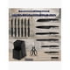 thumbnail image 2 of Juego De Cuchillos De Cocina Acero Inoxidable Color Negro, 2 of 4