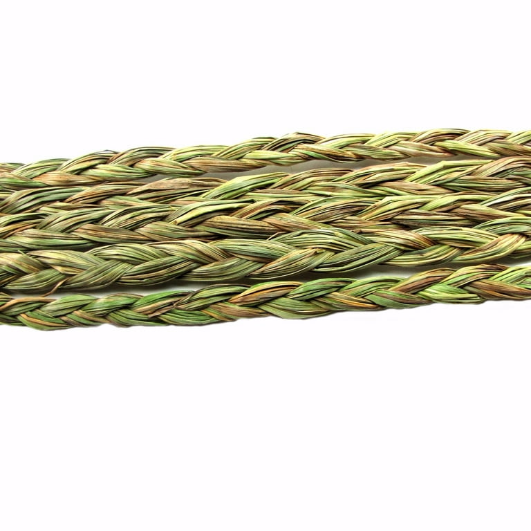 Organic Sweetgrass Braid Energy Cleansing Smudge Herb American Smudging Incense Organic Sweetgrass Braid Energy Cleansing Smudge Herb American Smudging Incense