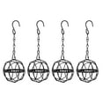 thumbnail image 1 of Bird Suet Ball Feeder, 4Pcs Ball Bird Feeder Easy To Fill with Hooks for Garden, 1 of 8