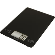 Escali ARTI Glass Digital Kitchen Scale | Black Obsidian