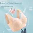 thumbnail image 5 of Sujetador deportivo de copa fija de seda de hielo Ropa interior femenina Accesorio plegable Leche Transpirable Antiflacidez, 5 of 5