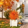 thumbnail image 4 of Topiary Trees With Ground Stake - 20.8inch Tall Autumn Shrubs, for Farmhouse, Thanksgiving, 4 of 7