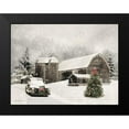 thumbnail image 2 of Deiter, Lori 14x12 Black Modern Framed Museum Art Print Titled - Farmhouse Christmas, 2 of 5