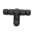 thumbnail image 2 of Conector de alambre de 3 polos impermeable, protección IP68 conector de la caja de unión de 3 canales tornillo de 380v 25a para cables para 6-12 mm² para la aviacon del barco, 2 of 7