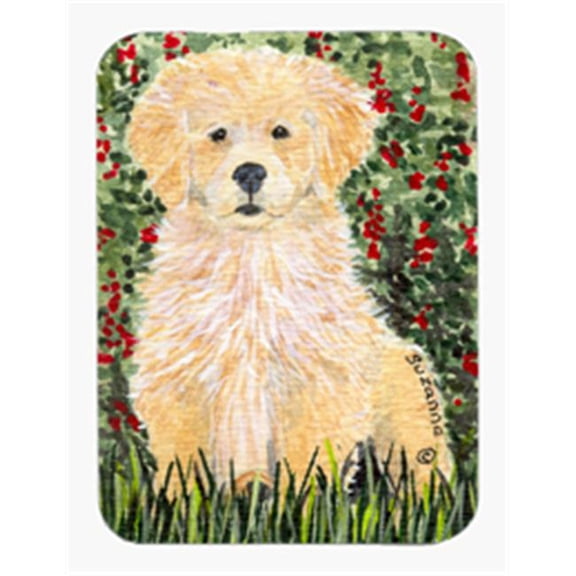 Golden Retriever Mouse Pad & Hot Pad Or Trivet