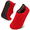 Pure Red, variant on Womens Mens House Slippers Slip-Resistant Portable Travel Shoes