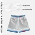 thumbnail image 5 of Kids' Beach Pants Comfortable Swim Trunks Parrots and Dolphins Pattern Shorts for Pool Vacation and Lounge Wear X-Large, 5 of 8