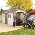 thumbnail image 2 of Lifetime Outdoor Storage Shed, 20 ft x 8 ft With Dual Side Entry, 2 of 8