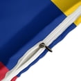 thumbnail image 4 of 3 Pcs Soft Bedding Set, Includes 1 Duvet Cover with Zipper And 2 Pillow Shams,Flag of Venezuela Queen(90"×90"), 4 of 8