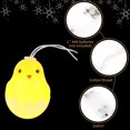 thumbnail image 4 of Guirnalda de luces de huevo de Pascua, batería de 10 LED, luz de hadas de pato para habitación de niños (2m), 4 of 4