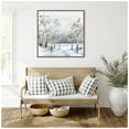 thumbnail image 5 of Amanti Art Snowy Winter Trees Framed Canvas Wall Art Print, 5 of 7