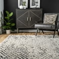 thumbnail image 5 of nuLOOM Amanda Moroccan Chevron Tassel Area Rug, 4' x 6', Amanda Off-white, 5 of 5
