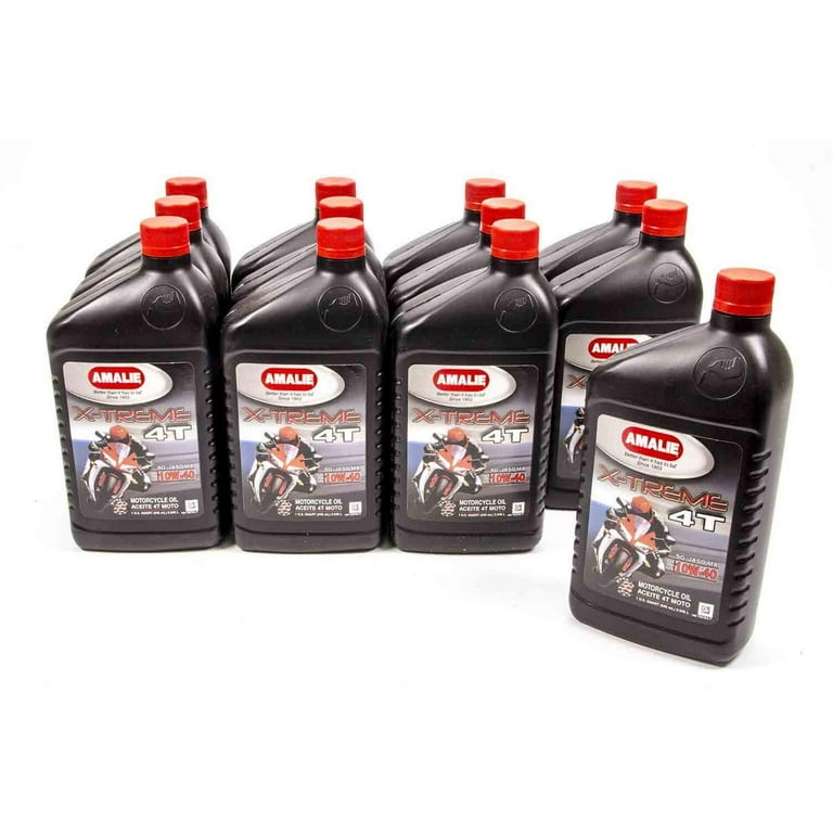 Amalie X-treme 4T SG Motorcycle Oil 10W40 Amalie X-treme 4T SG Motorcycle Oil 10W40