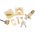 thumbnail image 5 of Cerrojo de Seguridad Deadbolt Stone Harbor Grado 3 en Latón Satinado con Llave KW, 5 of 5