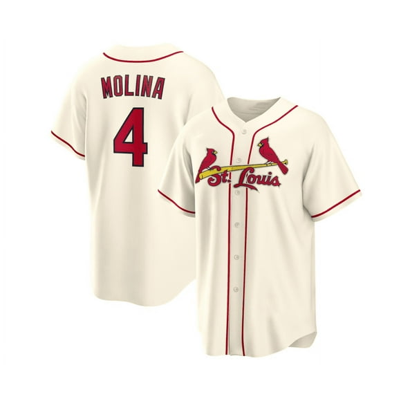 St. Louis Cardinals Maillot de Baseball MOLINA 4 ARENADO 28 Nom de Joueur Adulte