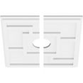 thumbnail image 5 of 36"OD x 3"ID x 12 1/2"C x 1"P Knox Architectural Grade PVC Contemporary Ceiling Medallion, Two Piece, 5 of 7
