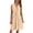 Khaki, variant on Maxi Dress with Pockets Womens Summer Dresses Sleeveless V Neck Dress Floral Print Causal High Low Dresses for Women Dress Pink Medium