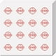 thumbnail image 1 of 128 pegatinas de alto secreto autoadhesivas impermeables redondas a granel, 1 of 9