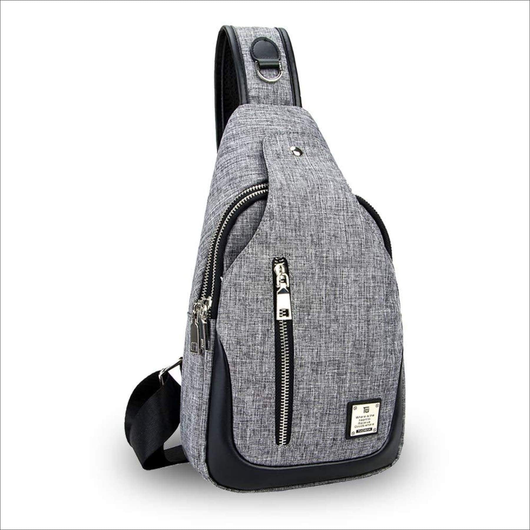 GTI - Sling Bag, Sling Backpack Outdoor Hiking Travel Daypack Shoulder Chest Side Bags Crossbody ...
