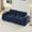 Blue, variant on Aukfa Velvet Tufted Modular Sectional Sofa, 80" Boneless Loveseat for Living Room, Blue