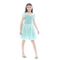 thumbnail image 3 of Disney Princess Girls Aladdin Jasmine Cosplay Dress with Puff Sleeves, Sizes 4-12, 3 of 14