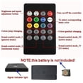 thumbnail image 2 of Encendiendo Lámpara USB LED Music Control Strip Light RGB Tape String Lamp con 20 teclas RF Controller, 2 of 4