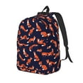 thumbnail image 1 of Fotbe Foxes In Different Poses Mochila de Lona con Estampado, Mochila Duradera, Mochila Versátil de Alta Calidad, Mochila Compacta Vintage-Small, 1 of 5