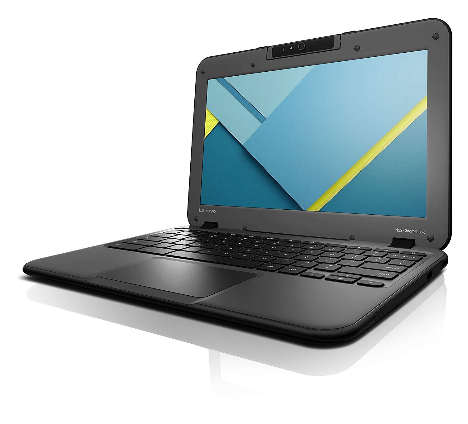 Restored Lenovo Chromebook N22 11.6" Laptop, Intel Celeron N3050, 4GB RAM, 16GB HD, Chrome OS, Black (Refurbished) - image 2 of 5