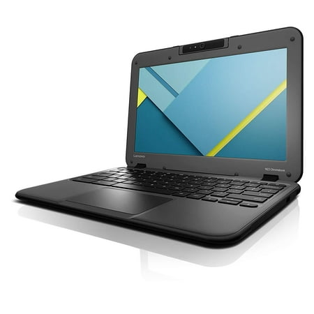 Lenovo Chromebook N22 11.6" Laptop, Intel Celeron N3050, 4GB RAM, 16GB HD, Chrome OS, Black (Refurbished)