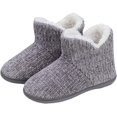 thumbnail image 1 of Pantuflas cálidas para mujer, de felpa esponjosa, para interiores y exteriores, cómodas zapatillas de casa para invierno, 1 of 8