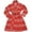 red fair isle sweater fleece, variant on Bottoms Out Women's Microfleece Short Plush Fleece Spa Bath Robe for Ultimate Comfort