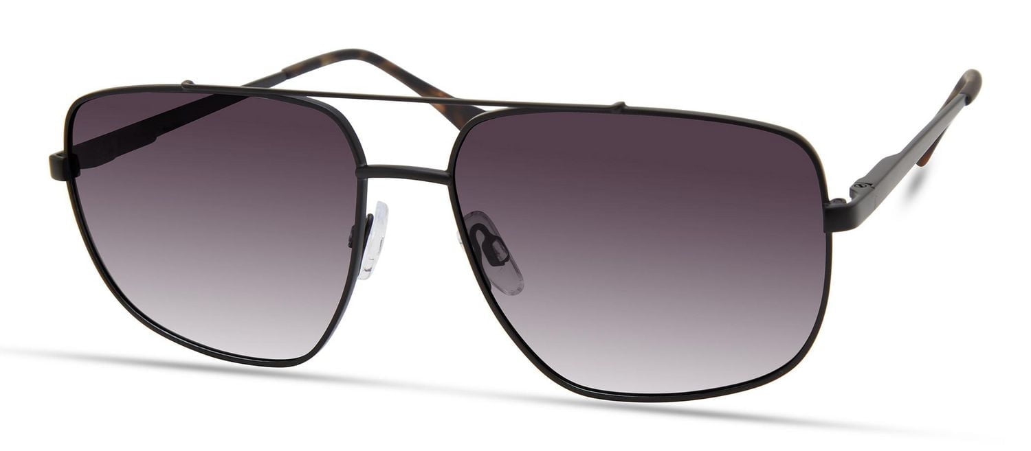 Phat Farm Mens Sunglasses, H108, Matte Black, 58.5-15.0-143