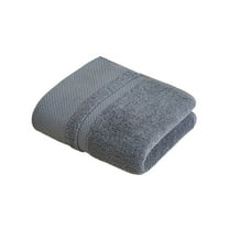 AuroraX Gray Hand Towels Soft Fade Resistant Cotton Washcloths Skin Thick for Women,Men,Bathroom,Travel,Daily