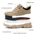 thumbnail image 3 of Safety Shoes, Men'S and Women'S Work Shoes, Breathable, Non-Slip, Lightweight Steel Toe Cap Shoes, Comfortable Anti-Shock Eu 36-46, 3 of 8