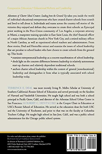 Leading Systemic School Improvement Adventures of Charter School Creators: Leading from the Ground Up, (Paperback)